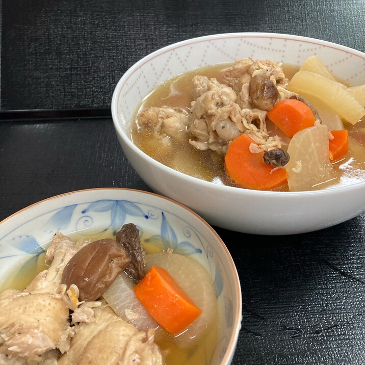 体ポカポカ大根と鶏肉の煮物